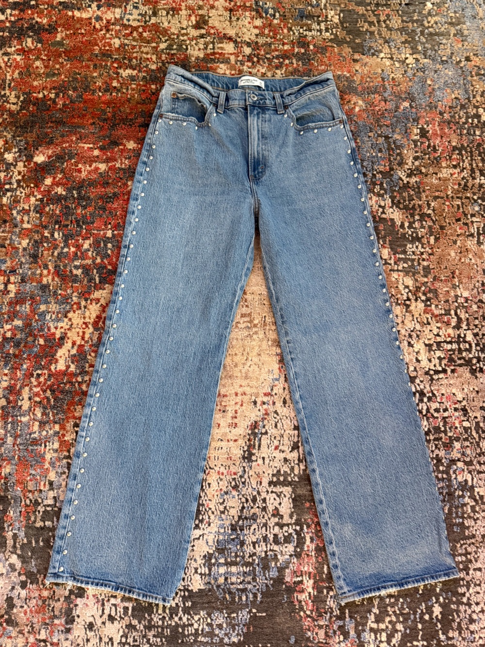 Abercrombie & Fitch 90s Relaxed Studded